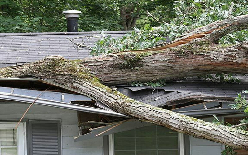 storm damage roof repair services Lake County, IL